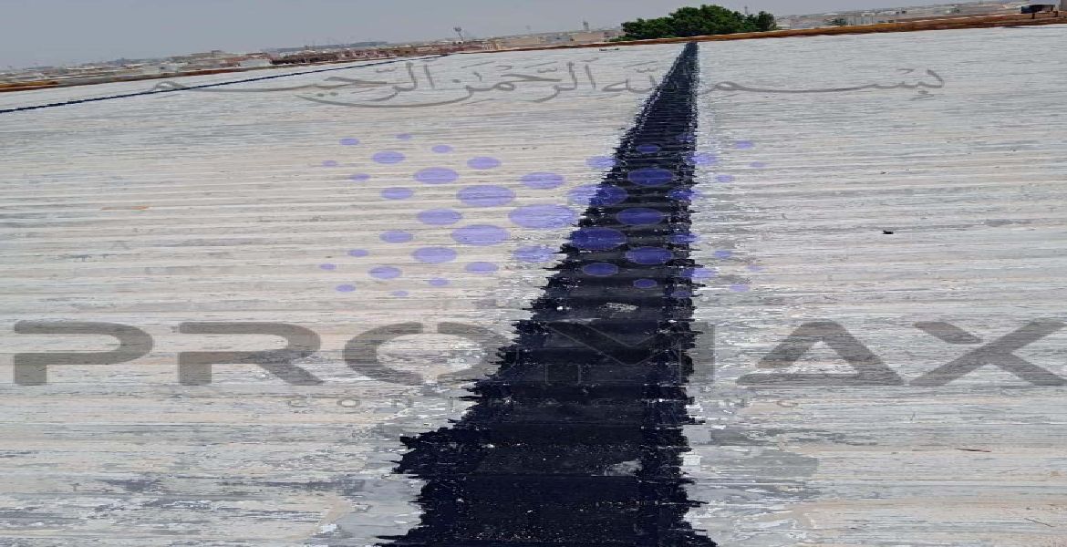 Central Mall Khalifa City - metal roof waterproofing project by Promax in Dubai, UAE